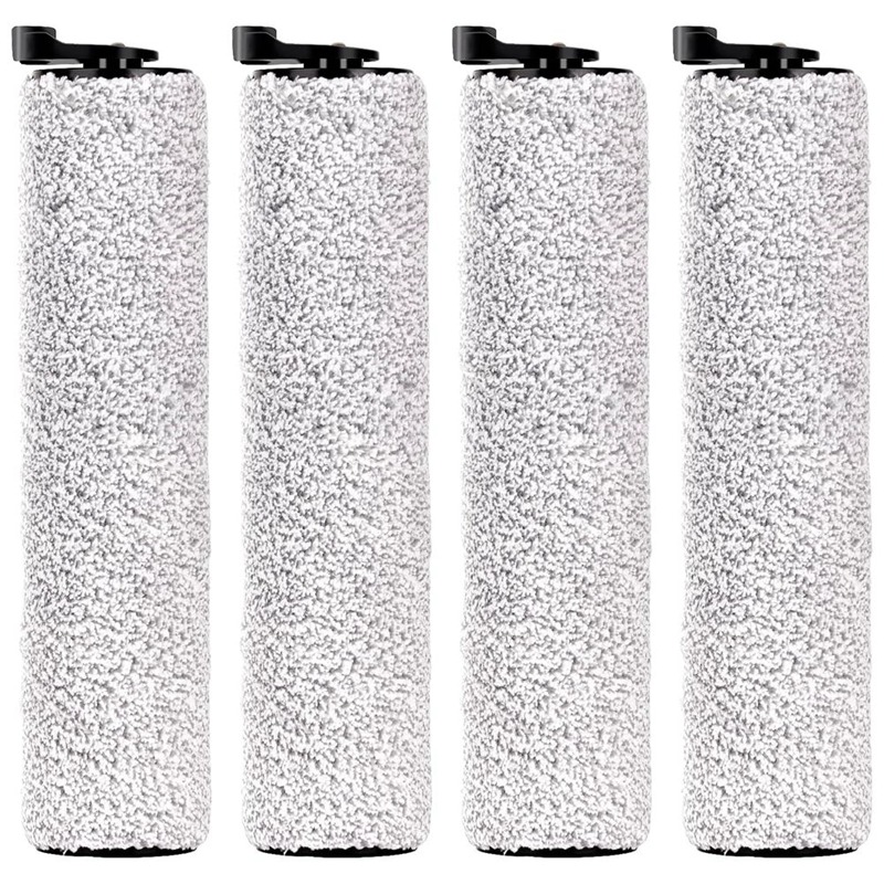 4Pcs Replacement Roller Brush Replacement Accessories for IFloor 3/ Floor One S3/ IFloor 2 Cordless Wet Dry Vacuum Cleaner Parts