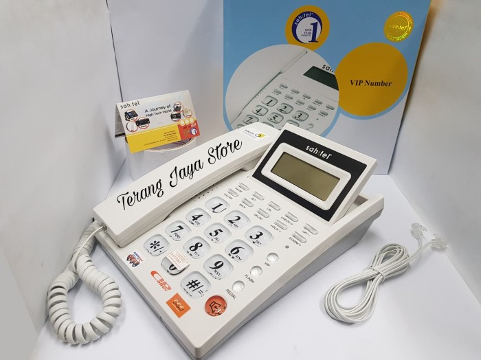 TELEPON KABEL SAHITEL S57 PESAWAT TELEPON RUMAH SAHITEL S-57 (PUTIH) Harga  298,000 Ringgit*Penghantaran Percuma
