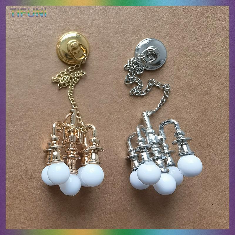 TIFUNI 1 chiếc đèn trần nhà búp bê thu nhỏ 1/12 Đèn treo mô hình Đèn Led Mini