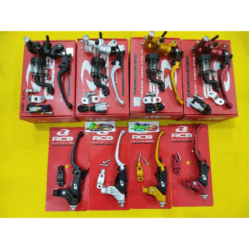 Master Rem RCB Radial S1 14 mm & handel kiri/kopling (lipat) Universal All motor Harga 1,499,999 rupiah*Gratis Ongkir