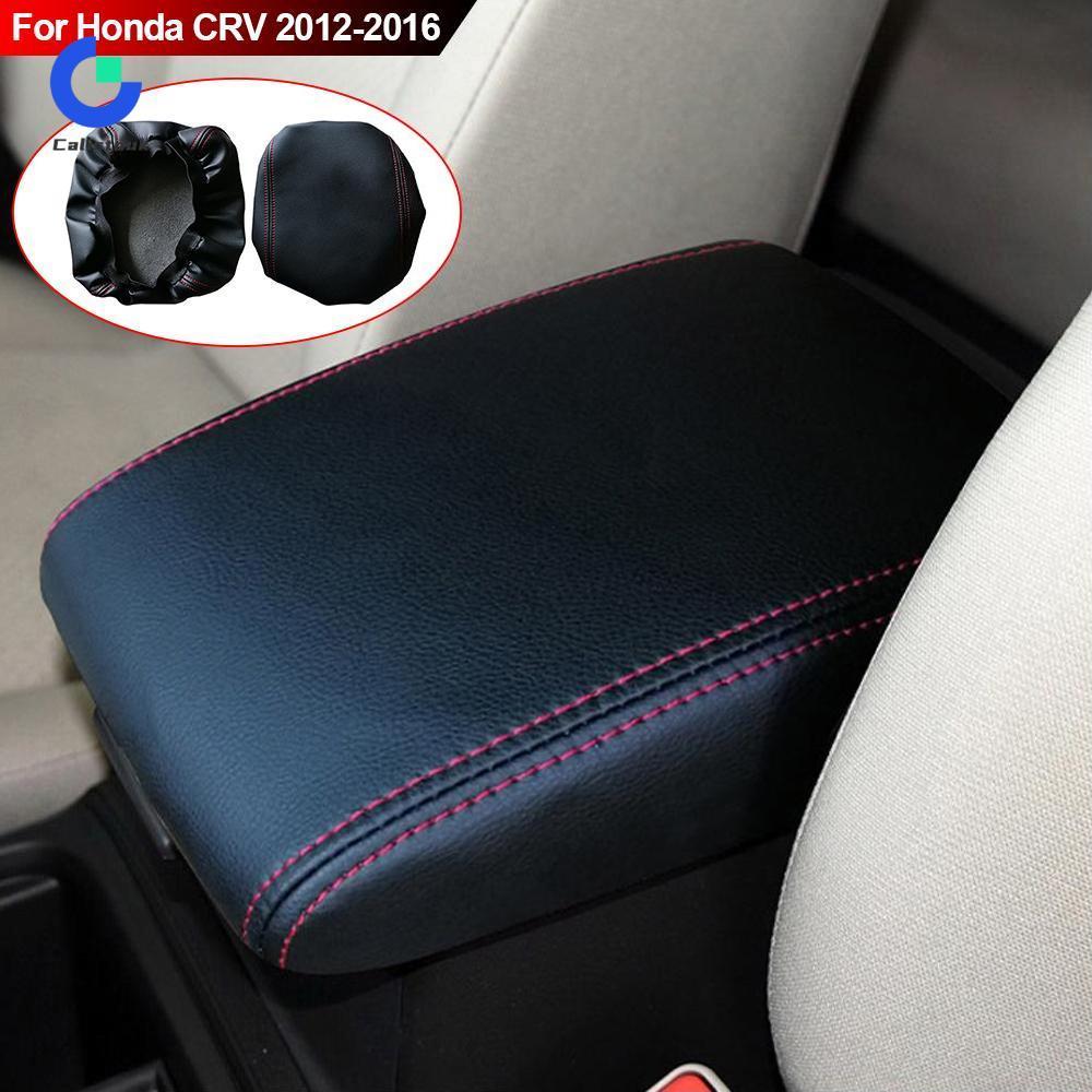 Hittime Microfiber Leather Car Interior Armrest Box Center Console Lid Armrest Cover Accessories Cover Fitment For Honda CRV 2012-2016 ราคา 141 บาท*ส่งฟรี