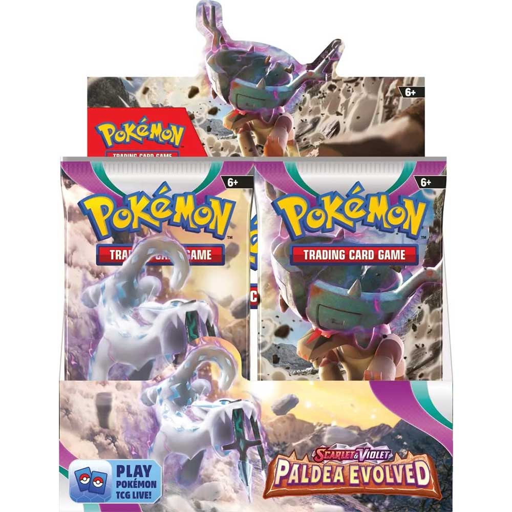 Paldea Evolved Booster Box 英語版パック36個 Paldea Evolved Booster Box - Pokemon Scarlet & Violet 36 Packs