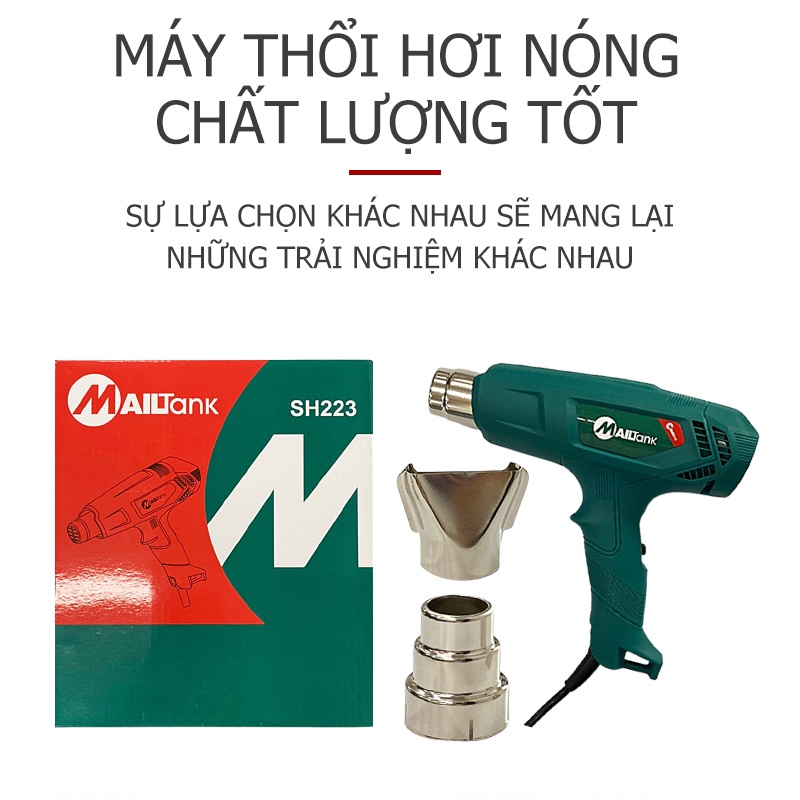 Máy khò nóng MAILTANK , công suất 1600w