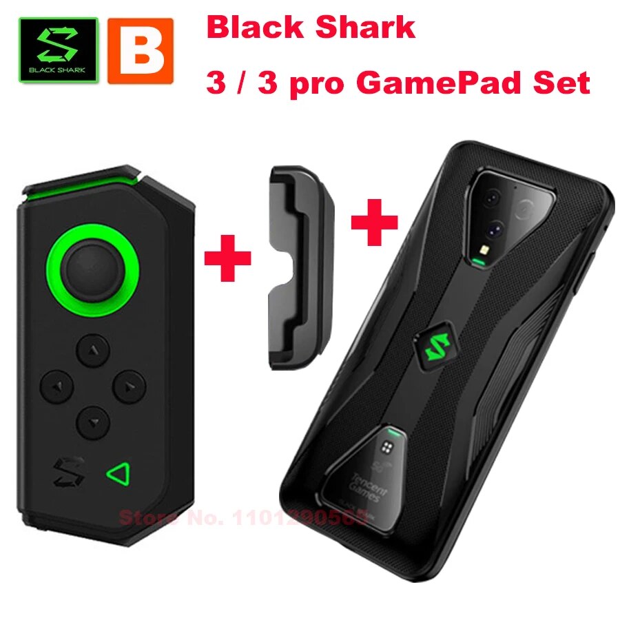 【High Cost-Performance】 Black Shark 3 / 3pro Gamepad Set Left Hand Clip With Case For Blackshark 3 3