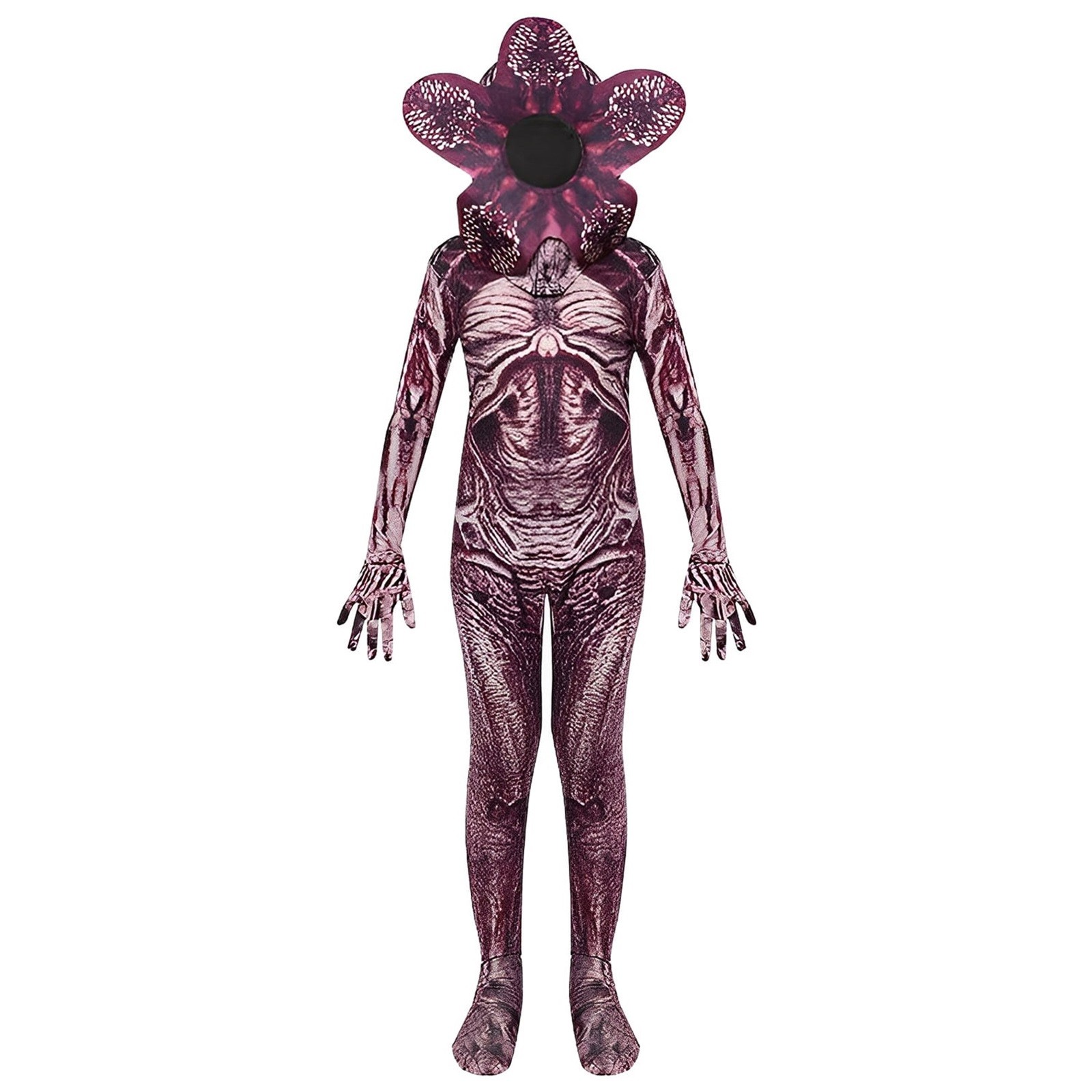 Toddler demogorgon trang phục halloween đáng sợ hoa bộ quần áo liền hóa trang với mũ ăn mặc trang phục cho trẻ em trai bodysuit cho trẻ sơ sinh cậu bé quần áo mùa hè