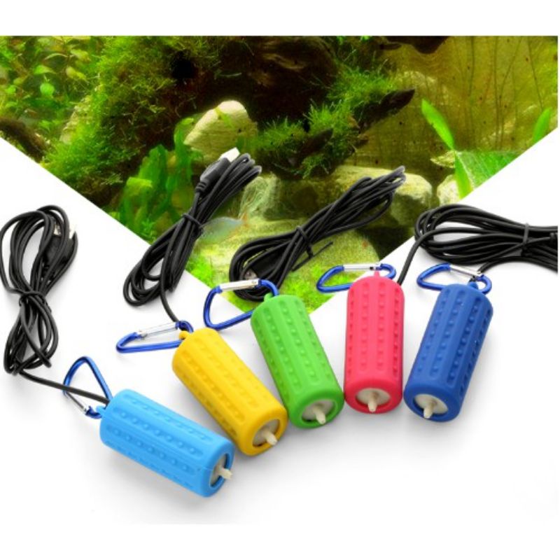 Máy sủi oxi usb mini cho hồ cá
