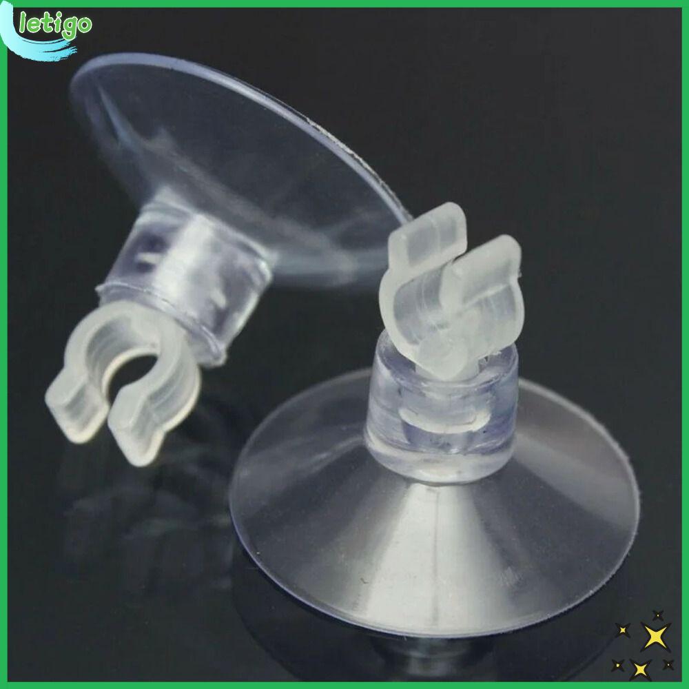LETIGO 5pcs Bể cá Giá giữ cốc hút Lắp đặt dễ dàng Phụ kiện bể cá Dụng cụ hút bể cá Phụ kiện Cao su Giá đỡ ống bơm