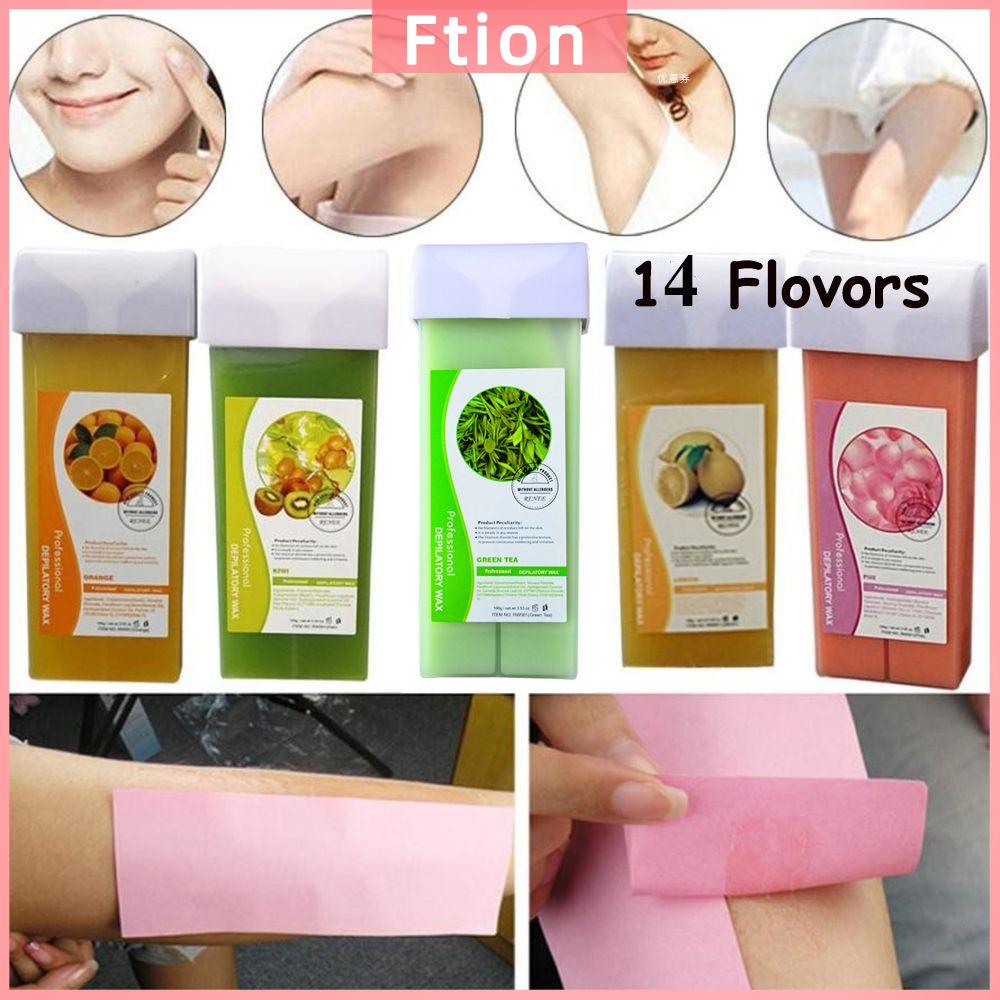 FTION Đa-Mùi Hương Cho Tất Cả Các Loại Da Bơm lại Cartridge  Tóc Loại Bỏ Cuộn Trên Sáp thuốc làm rụng lông