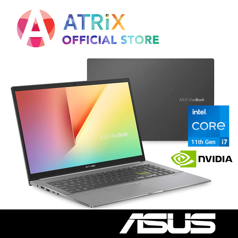 【intel 11th Gen】ASUS 2020 VivoBook S15 S533EQ〖Free Office 2019〗15.6“ FHD IPS 100% sRGB | Intel i7-1165G7 | 16GB RAM | MX350 Graphics | Win10 Home | 2Yrs ASUS Warranty | S533EQ-BQ118T