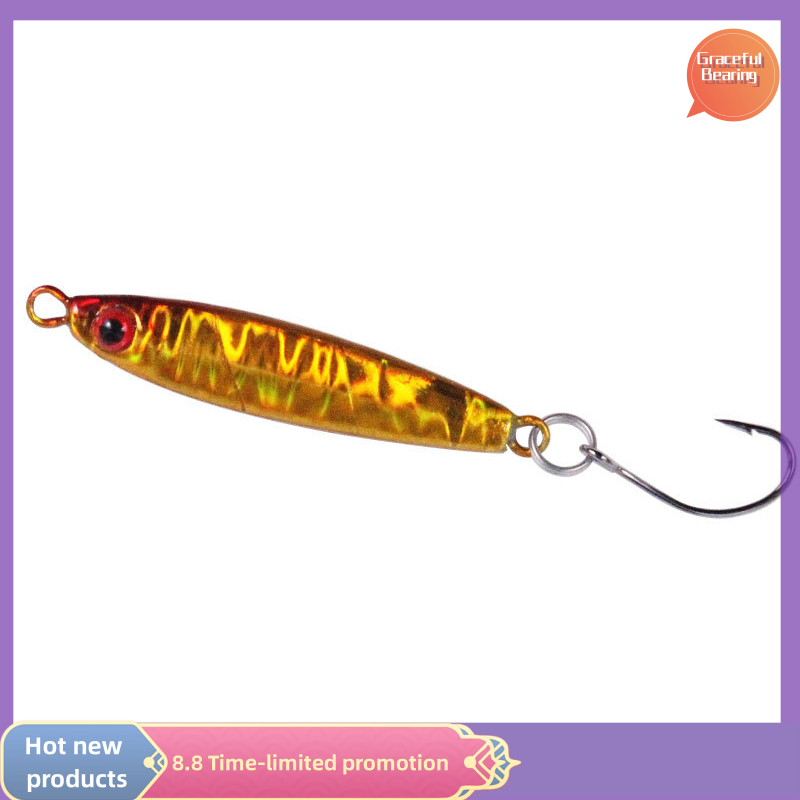 Jackall Good Meal Head Jighead - 5 Gram Kozakana Silver Fishing Lure (4 Pack)