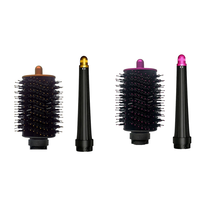 Long Curling Iron Conical Barrels & Smoothing Brush for FlexStyle Curling Iron Textured Waves Smooth Hair Style