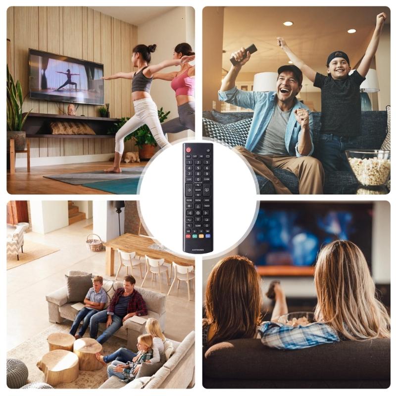 Thay Thế từ xa akb76045803 cho TV kỹ thuật số dễ dàng thiết lập Ergonomic phím bền lâu xây dựng