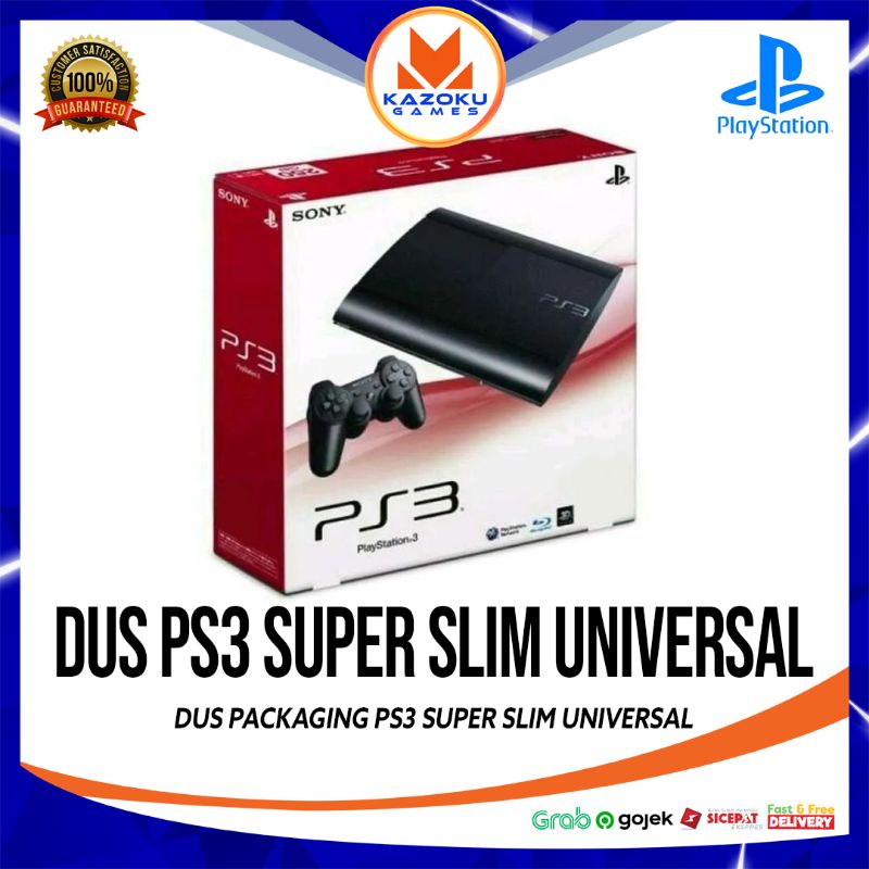 DUS PS3 SUPER SLIM UNIVERSAL Harga  40,000 rupiah*Gratis Ongkir