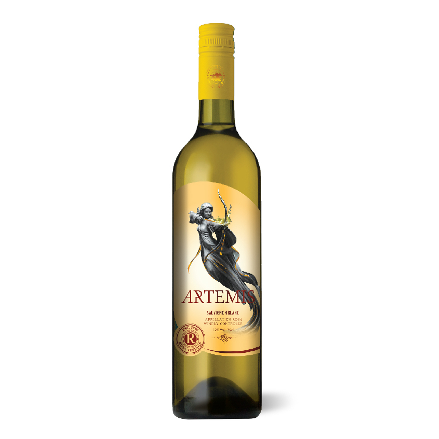 Chai Vang Trắng Đà Lạt Artemis 12% vol