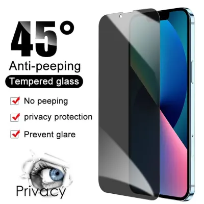 Anti Glare Peep Tempered Glass For iPhone 13 12 11 Pro XS Max X XR 8 7 6 6s Plus SE 2020 Privacy Screen Protector