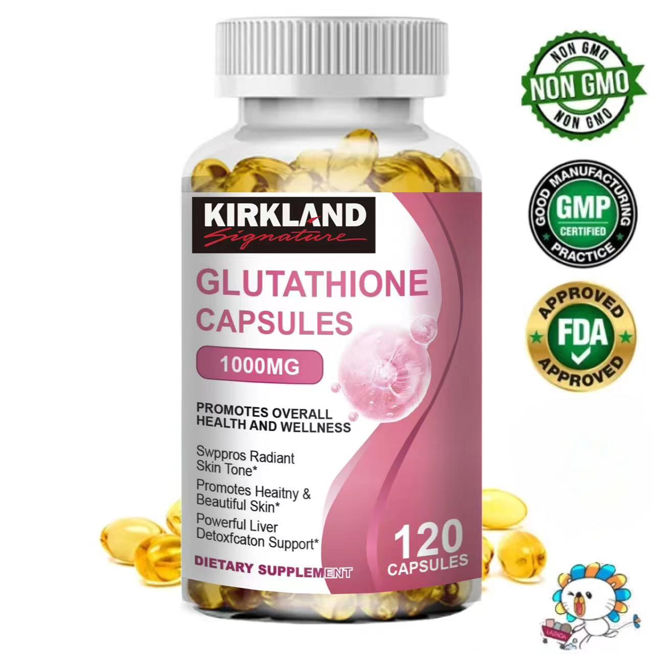 Dr.Kim Hye Glutathione - Jual Dr.Kim Hye Glutathione Terbaru Indonesia |  Capsul Glutathione Pemutih Kulit | Suplemen Anti Penuaan | Glutathione  Gummies Antioksidan | www.lazada.co.id