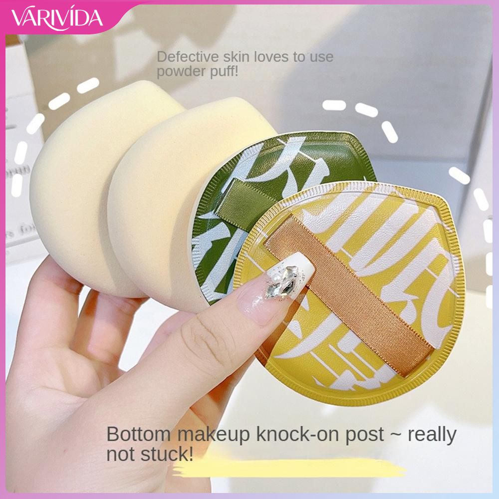 VARIVIDA พัฟฟองน้ำแต่งหน้า ขนาดใหญ่พิเศษ สำหรับคอนซีลเลอร์รองพื้นและแป้ง XL นุ่มและยืดหยุ่นเป็นพิเศษ ทำจากฟองน้ำผ้าฝ้าย เหมาะสำหรับรองพื้นหน้าและแต่งหน้า พัฟเครื่องสำอาง เครื่องมือเสริมความงาม ราคา 21 บาท*ส่งฟรี
