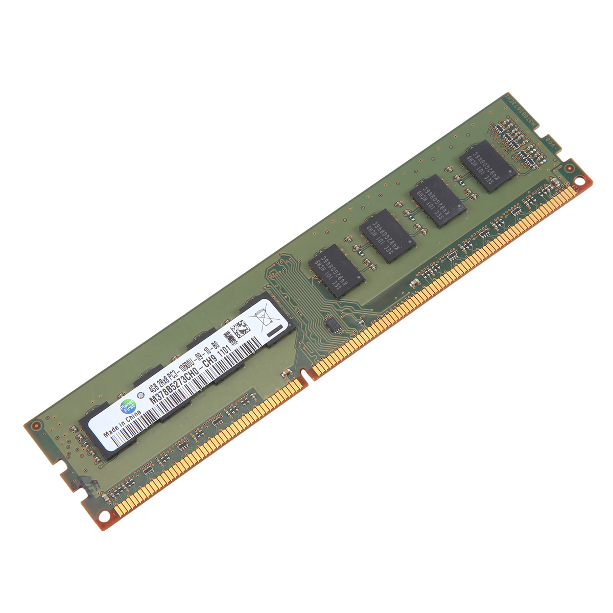 (URXN) 4GB DDR3 RAM Memory 2RX8 PC3 10600 1333Mhz 1.5V Dimm 16 IC 240Pins Only for Memory