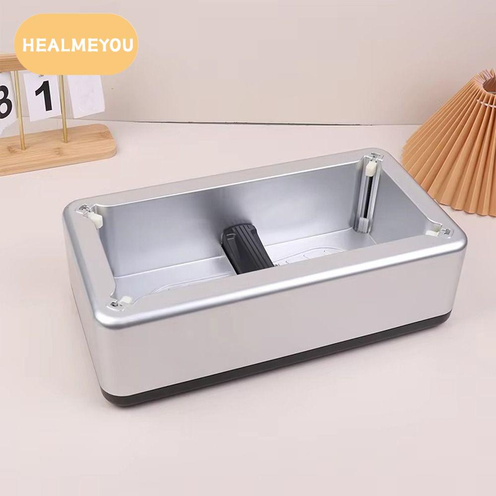 HEALMEYOU แฮนด์ฟรี เครื่องคลุมรองเท้าอัตโนมัติ ป้องกันน้ำ แบบพกพา ผู้ผลิตรองเท้าบู๊ตแบบใช้แล้วทิ้ง ตัวช่วยก้าว แบบอัตโนมัติเต็มรูปแบบ กล่องคลุมรองเท้าอัจฉริยะ ใช้ในบ้าน ราคา 763 บาท*ส่งฟรี