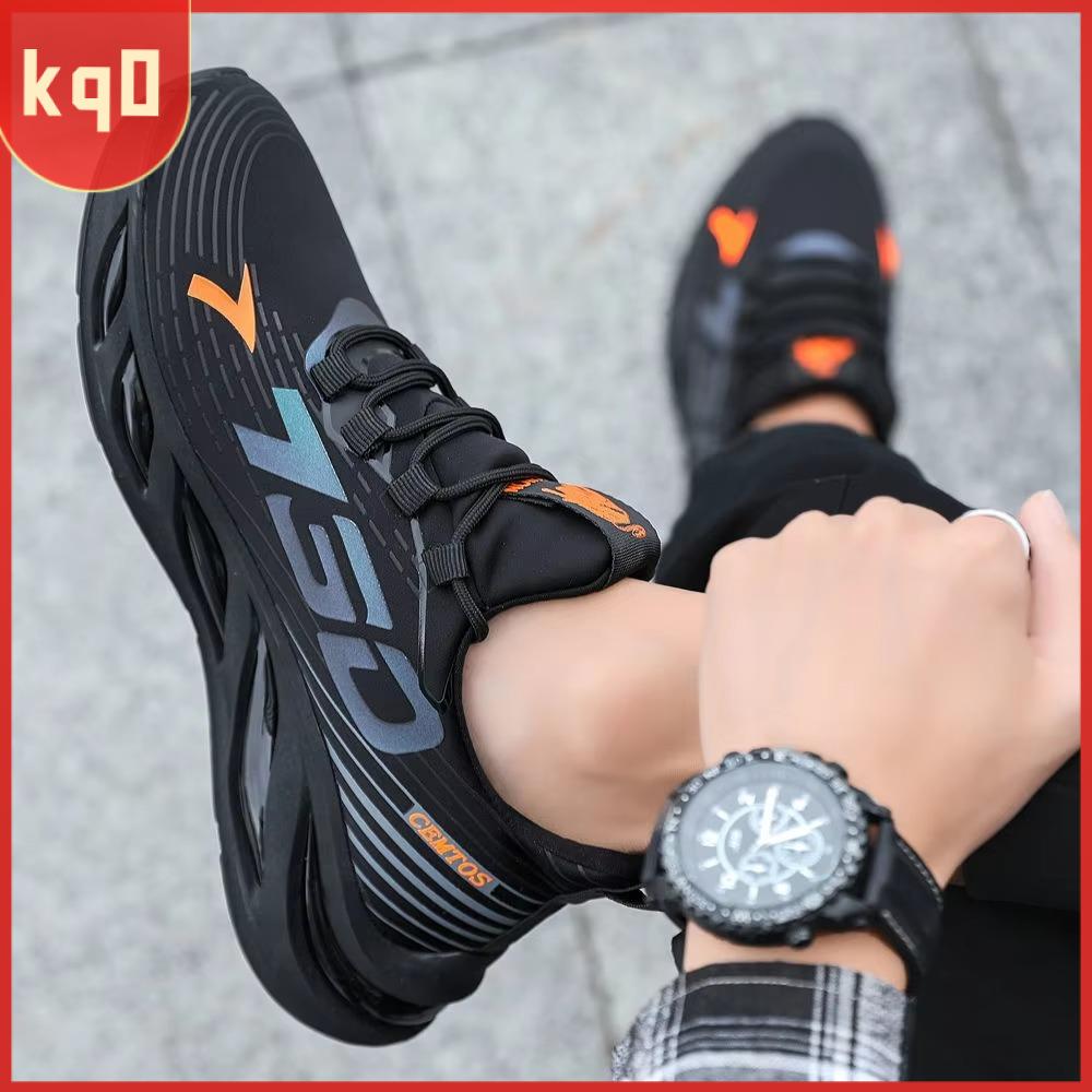 KQ0 Chống trượt Giày sneaker nam thường ngày Thoáng khí Chống mài mòn Giày thể thao  Thắt Dây Giày chạy bộ Dành cho Xuân Thu