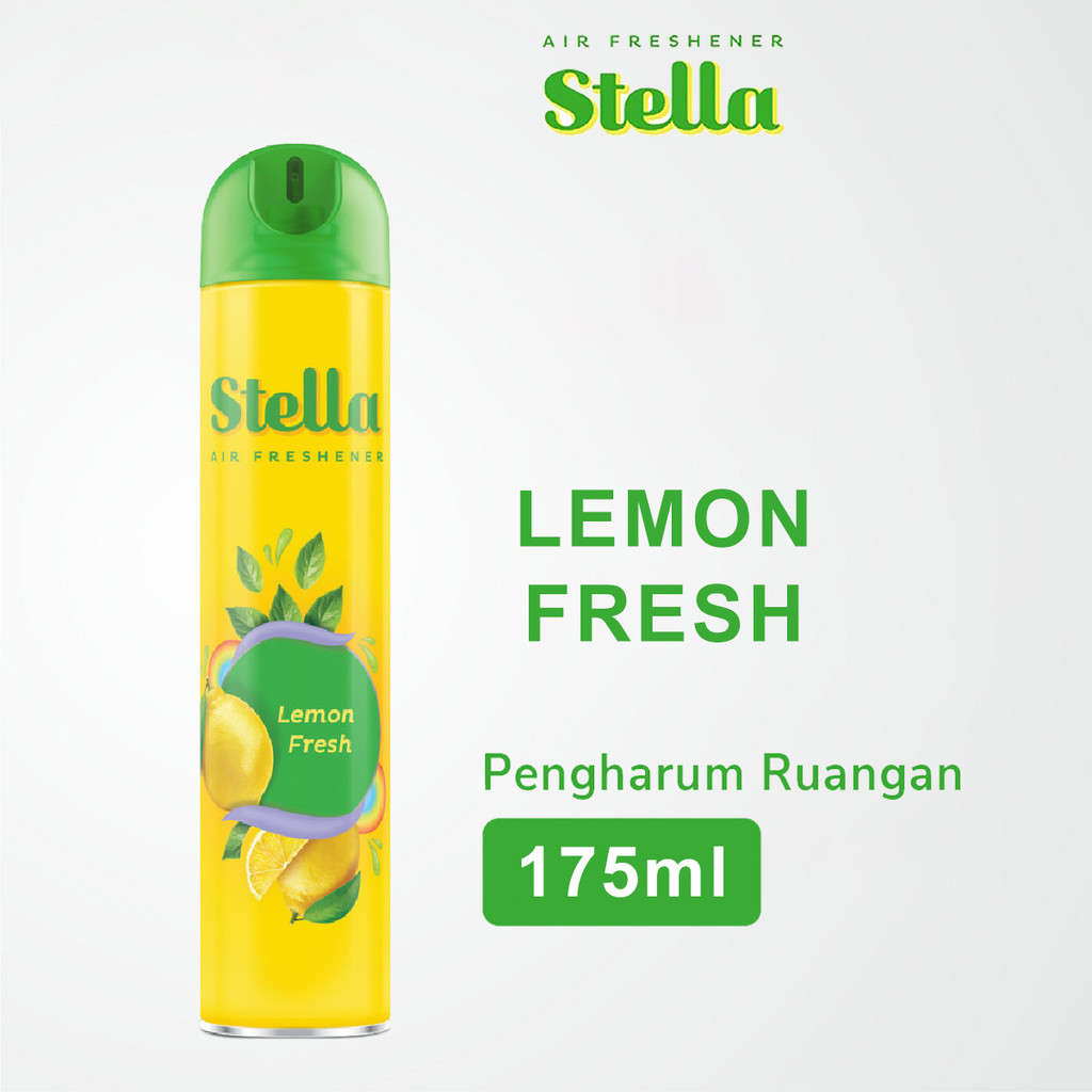Stella Aerosol 175ml Pnegharum Ruangan Spray Wangi Harum Tahan Lama