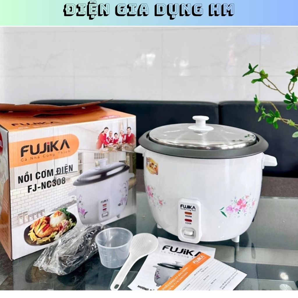 Nồi cơm điện FUJIKA dạng nắp rời ,chống dính , đủ loại dung tích , nấu cơm ngon , giữ nhiệt tốt , bảo hành chính hãng