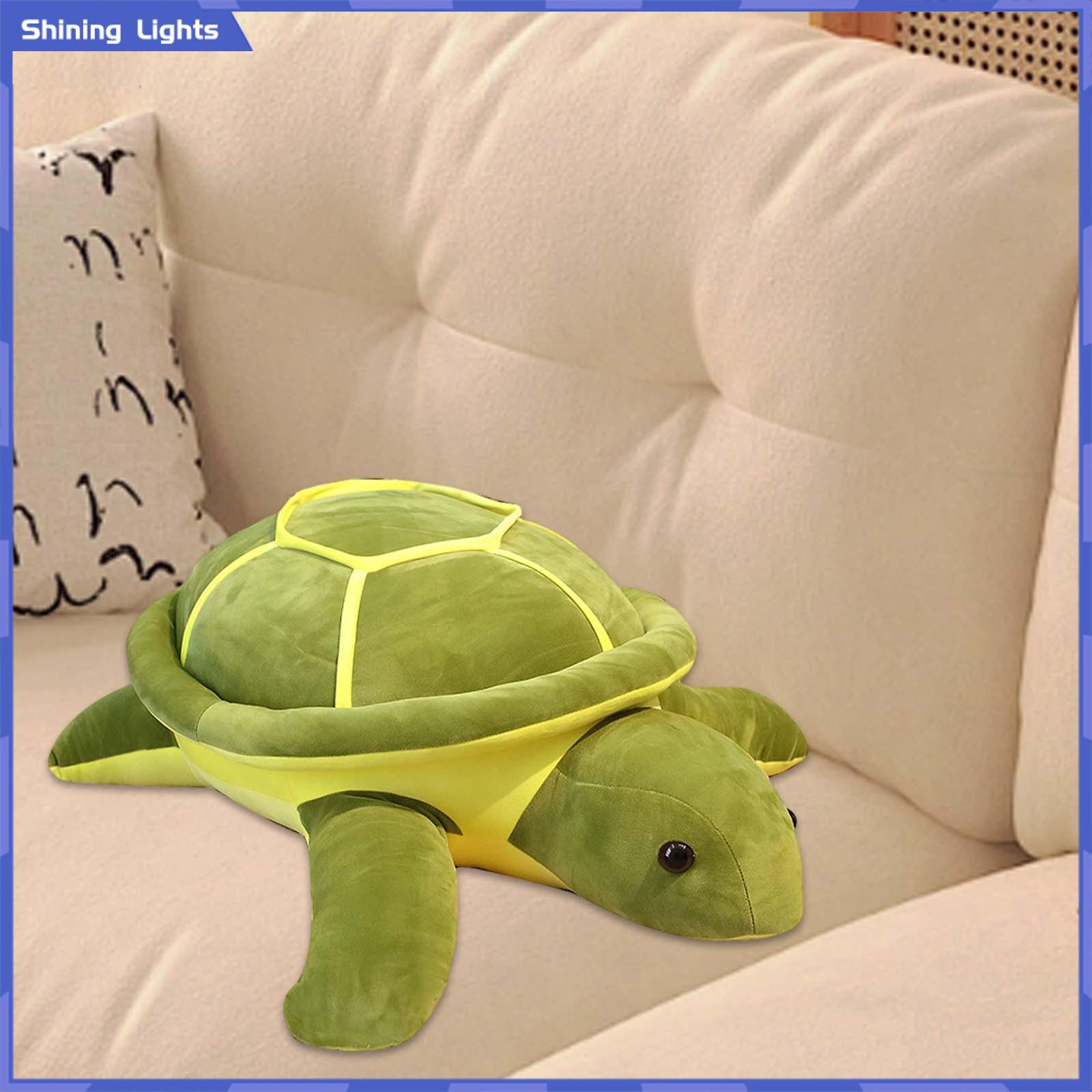 Baoblaze Turtle Stuffed Animal Toy Cushion Cartoon Adorable Tortoise Plush Toys Doll for Easter Living Room Halloween Birthday Valentine ราคา 194 บาท*ส่งฟรี