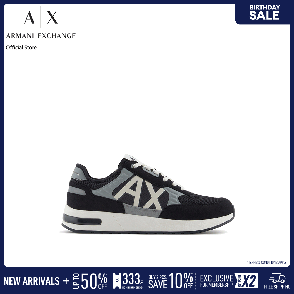 Armani Exchange Sneaker Men XUX090-XV276-U664 Navy Blue ราคา 10,990 บาท*ส่งฟรี