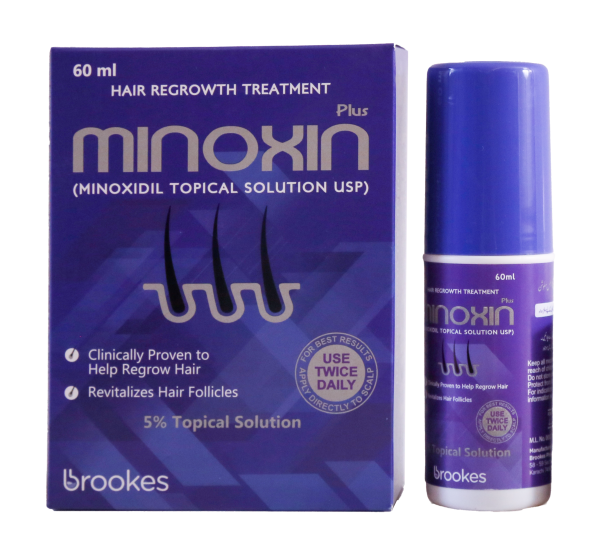 Minoxin Plus 5% Scalp Solution | Hair Treatment Care | 60ml