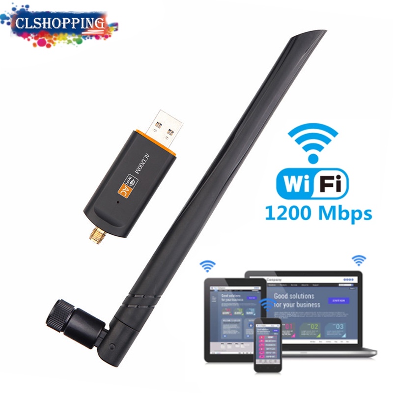 Usb 3.0 Phát Sóng Wifi 1200mbps Tốc Độ Cao 2.4 / 5ghz 802.11ac