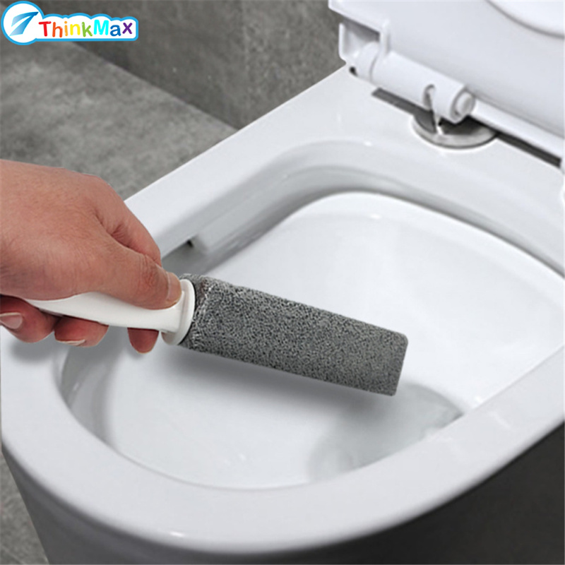 Water Toilet Pumice Stone Cleaning Stick Cleaner Brush Wand Bathroom Accessories ราคา 40 บาท*ส่งฟรี