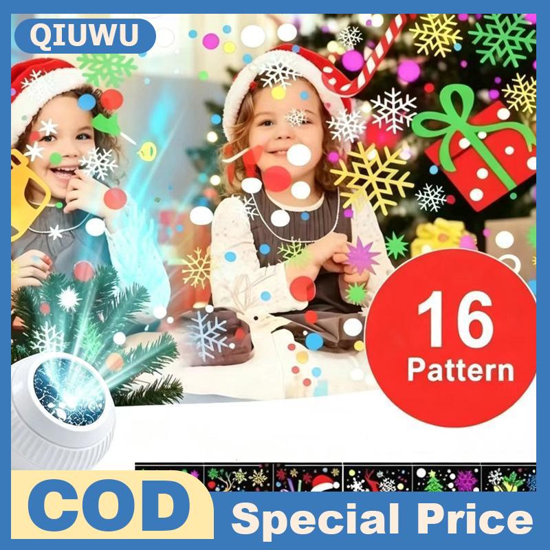 QIUWU Led đại dương chiếu ánh sáng 360 ° rotating USB powered năng động đêm đèn cho trang web đám cưới trang trí