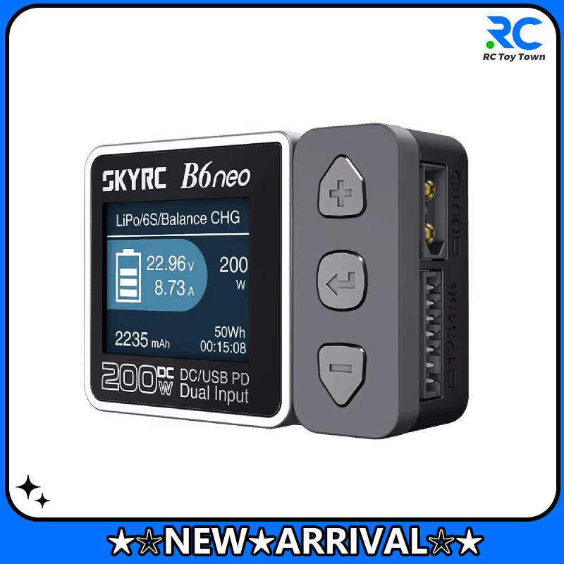 Fast delivery SkyRC B6neo Smart Charger DC 200W PD 80W 10A DC PD Dual
