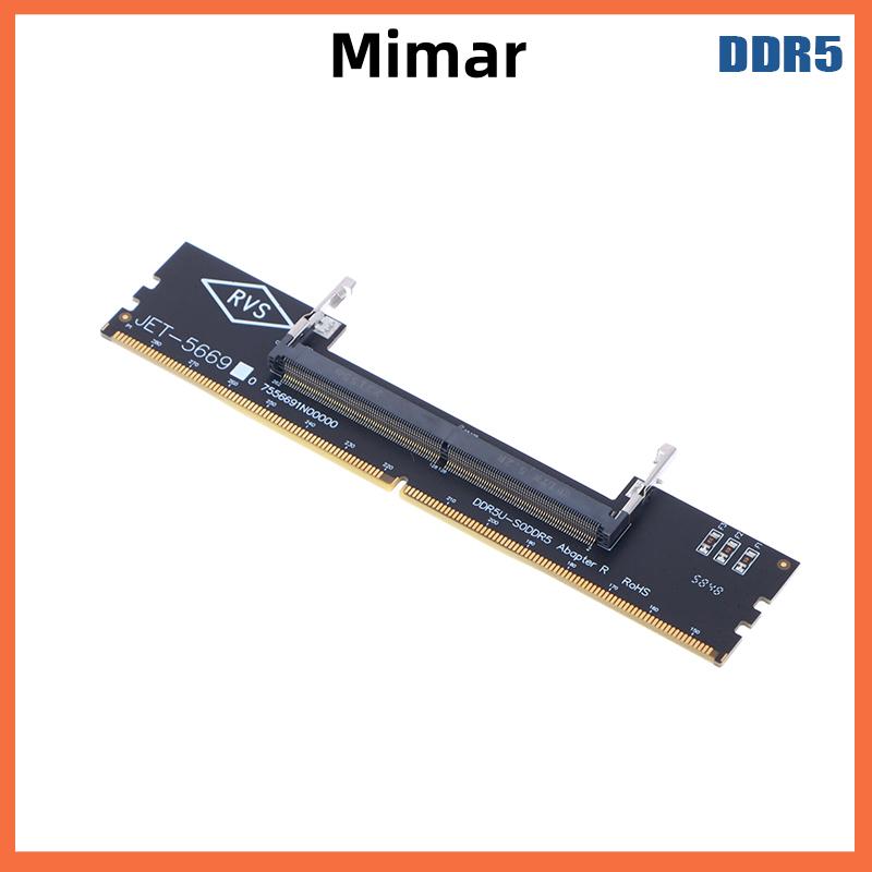 🔥🔥🔥【Fast Shipping】 DDR3 DDR4 DDR5 máy tính xách tay SO-DIMM để máy tính để bàn chuyển đổi thẻ chuyển đổi Bộ nhớ RAM kết nối bộ chuyển đổi - 2