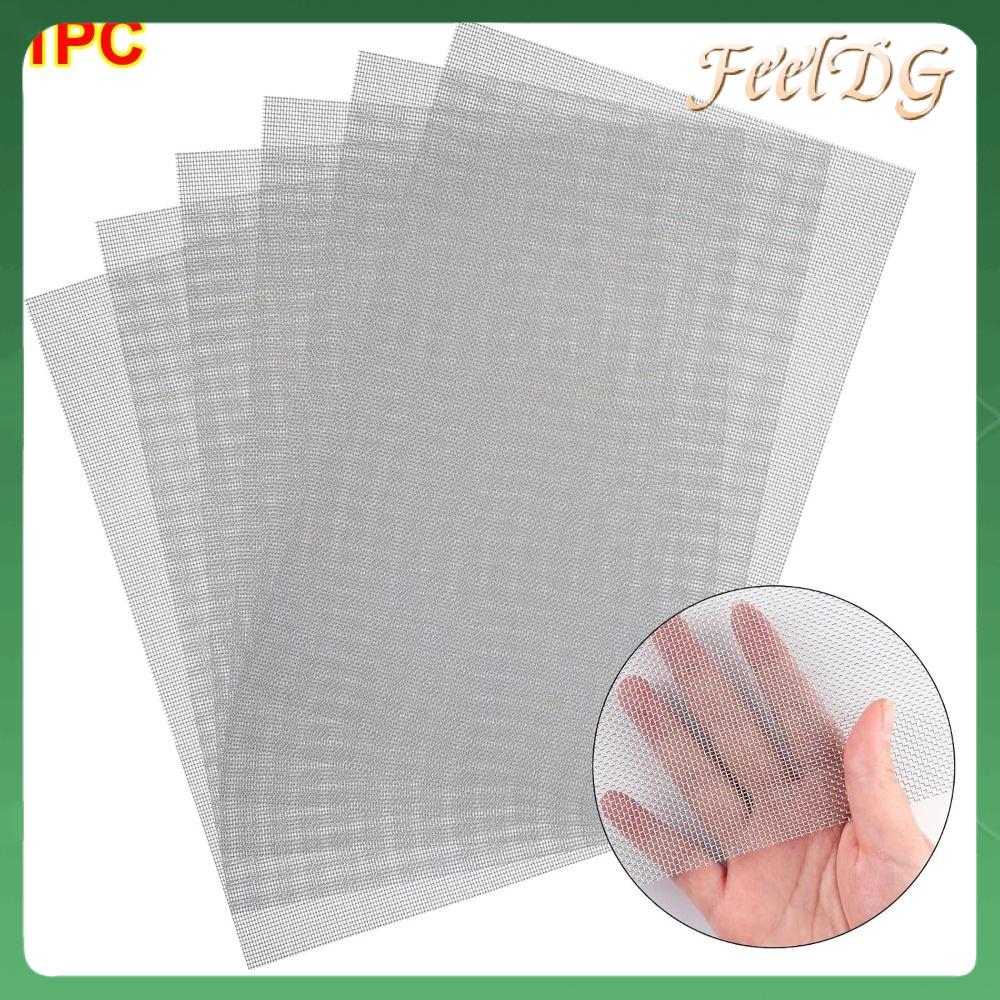 FEELDG Mạnh mẽ, không gỉ sét Màn hình lưới thép 15X21CM 31X21CM Lưới màn cửa sổ Chất lượng cao 20 lưới Lưới lọc Dự án DIY Lồng thông gió vườn