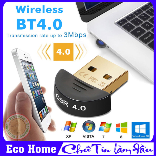 [LOẠI I] USB Bluetooth CSR 4.0 - Thiết Bị Kết Nối Bluetooth 4.0 Qua Cổng USB - USB Phát bluetooth 4.0 DONGLE