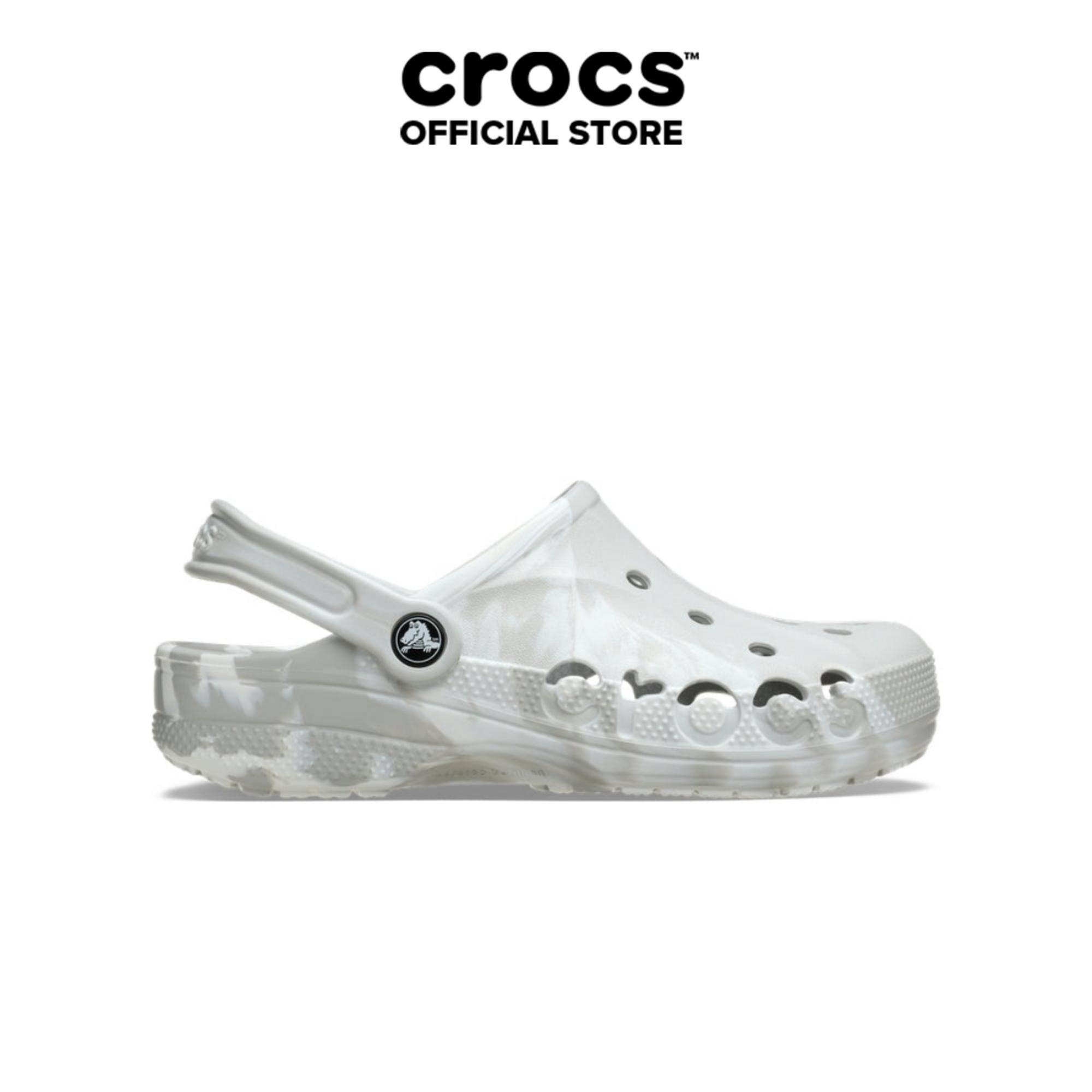 Giày Clog Unisex Crocs Baya Marbled - Atmosphere - 206935-1FS