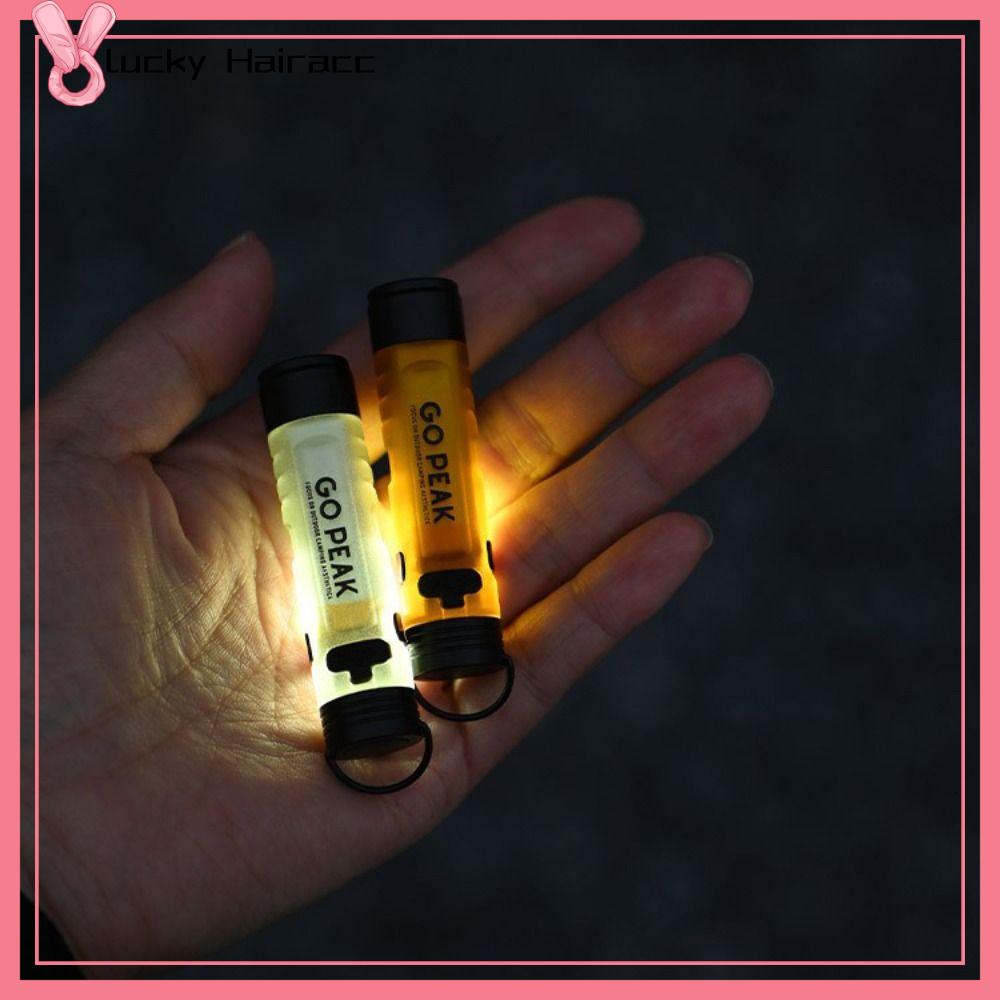 LUCKY HAIRACC Độ bền lâu dài Đèn pin mini bỏ túi Móc từ tính Ánh sáng mạnh Đèn kẹp chìa khóa Nhẹ Kẹp mũ Đèn pin LED Cắm trại