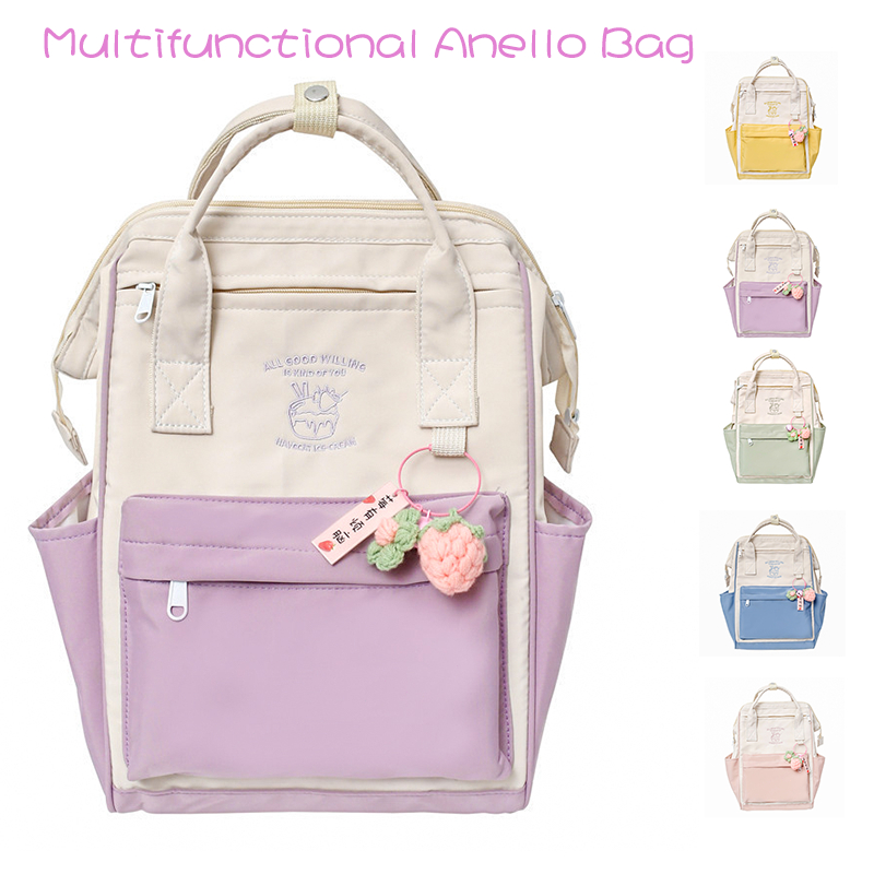 Anello Multifunction Travel Backpack for Girls - Laptop & School Bag