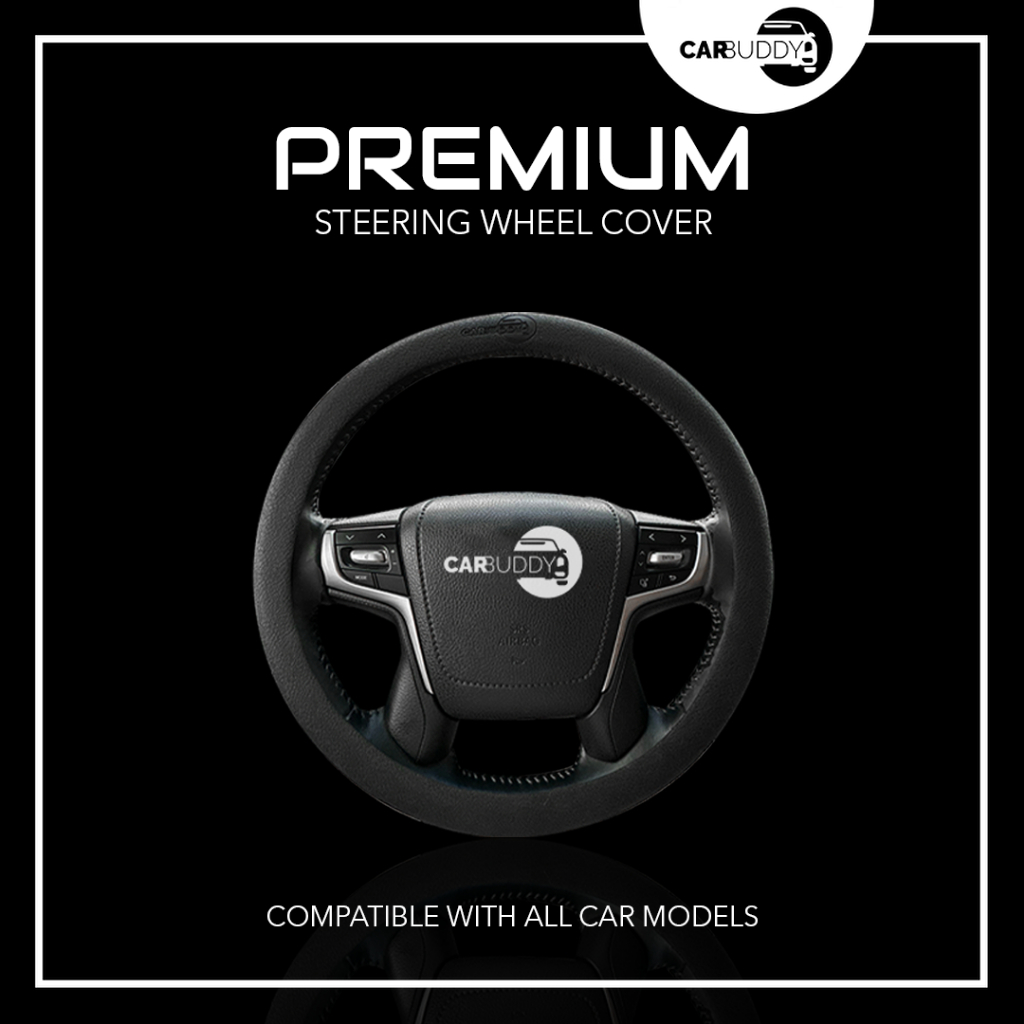 Premium Steering Wheel Cover Grip | Universal & Non-Slip