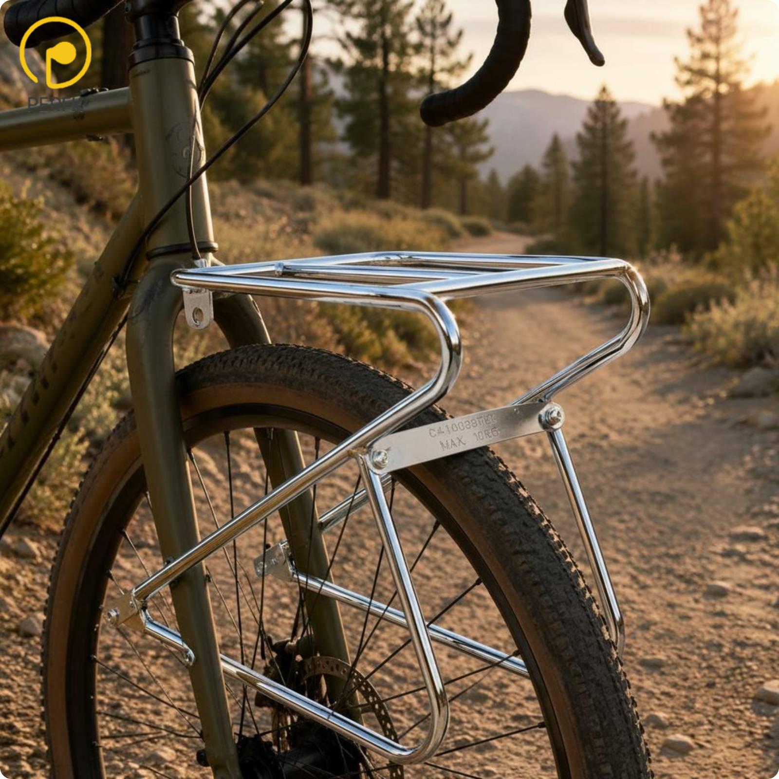 Bicycle Front Cargo Rack Steel Platform Equipment Luggage Holder for Gravel Bike Riding Touring and Everyday Transport ราคา 35,364 บาท*ส่งฟรี