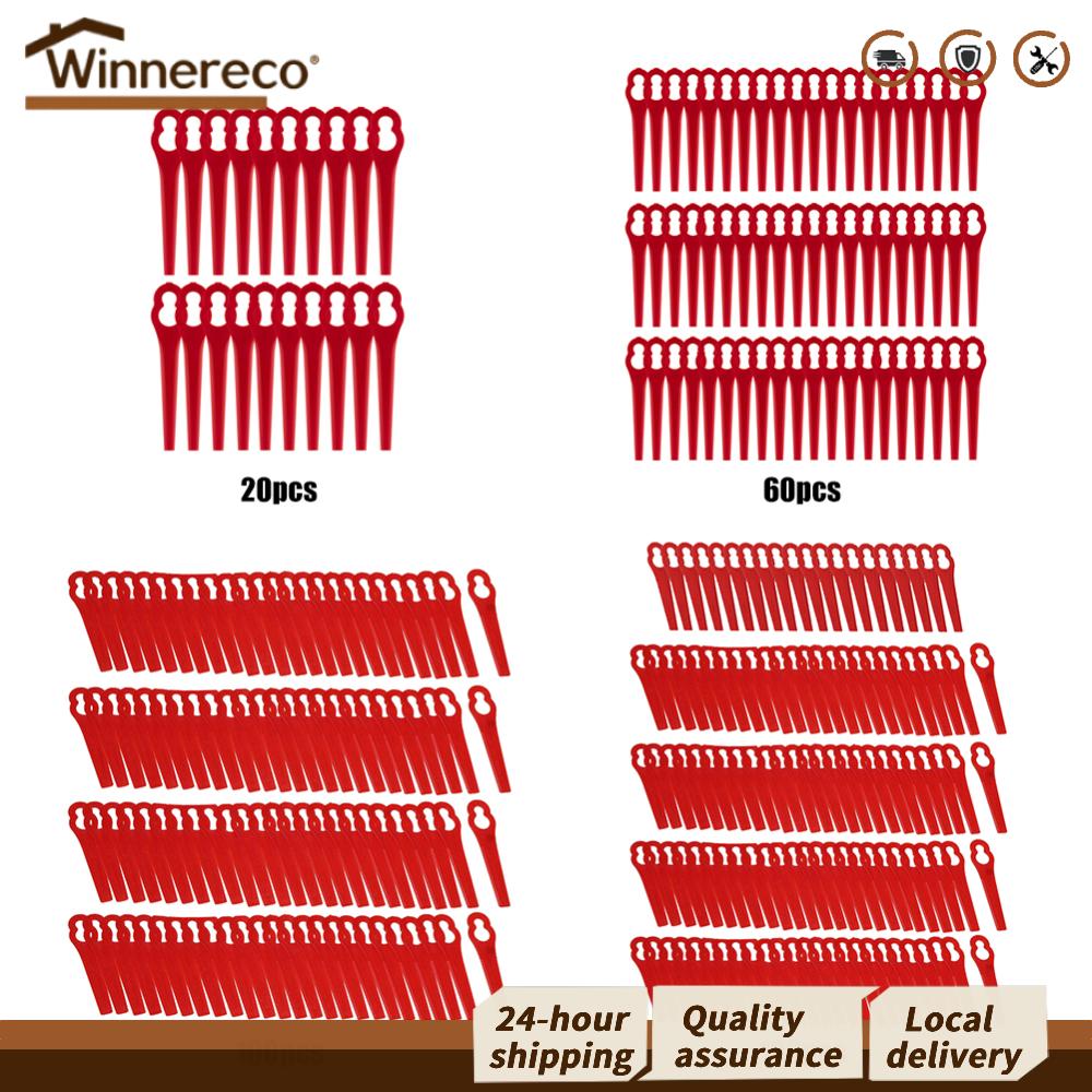 [Winnereco Flagship Mall]20/60/100/120pcs ใบมีดคัตเตอร์ตัดเร็วตัด L90 ชิ้นส่วนอะไหล่เครื่องตัดหญ้าเครื่องตัดหญ้าเครื่องตัดหญ้า - ยี่ห้อ winnereco ราคา 98 บาท*ส่งฟรี
