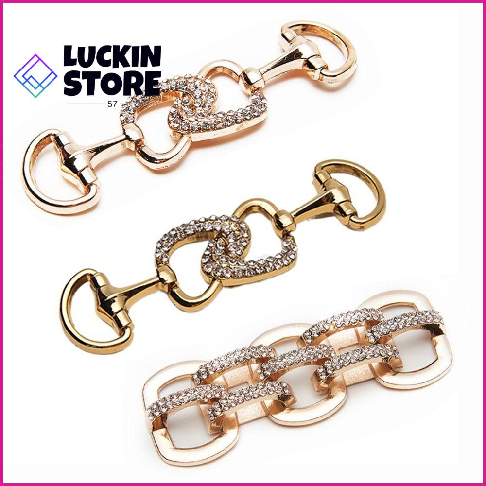 TREND 57SHOP cương giả Khóa giày loại Dây giày loại Đồ khí may mặc Khóa trang trí Giày