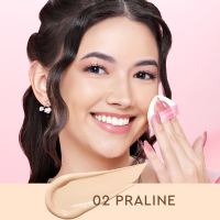 [6 Shades]Glad2Glow Perfect Cover Cushion Foundation 11g Hight Coverage with Light Texture Long-Lasting Waterproof Anti-oxidation Semi-Matte Finish Make up FDA Approved