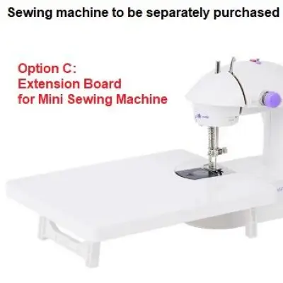 Sewing Machine with 3-pin plug, warranty, foot pedal, battery compatible
