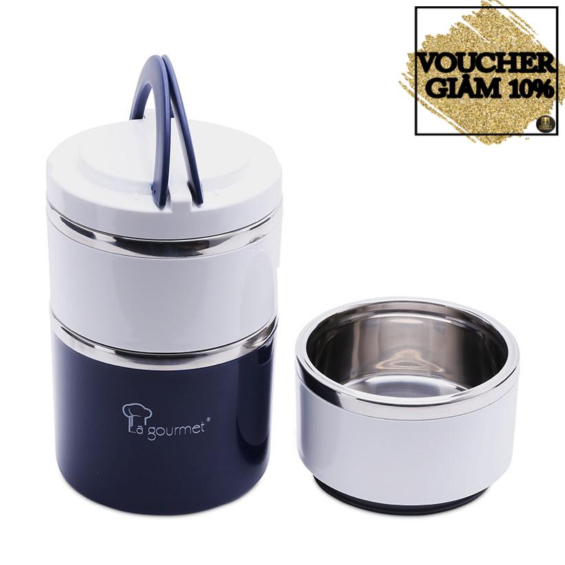 Camen đựng cơm 3 ngăn la gourmet pack to go 1.230l
