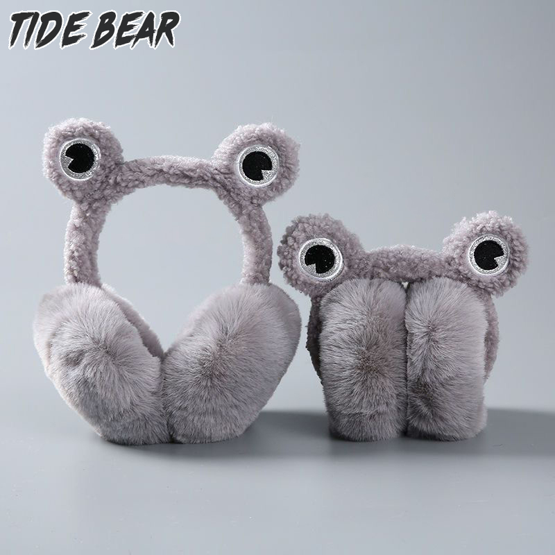 TIDE BEAR Earmuffs giữ ấm và dễ thương mùa đông gấp earmuffs