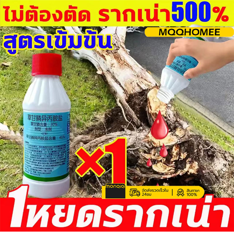 MQQHOMEE หยดรากเน่า 《200ml》 ยาฆ่าตอต้นไม้ ยาฆ่าต้นไม้ใหญ่ ยาฆ่าต้นไม้ ยาฆ่าไม้ไผ่ เข้มข้นสุด ตรงไปที่ราก รากเน่ารากตาย ยาฆ่ากอไผ่ ราคา 56 บาท*ส่งฟรี