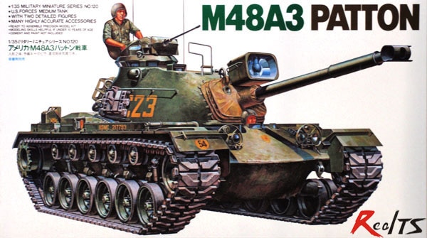 Tamiya mô hình 35120 1/35 xe tăng patton m48a3 của mỹ
