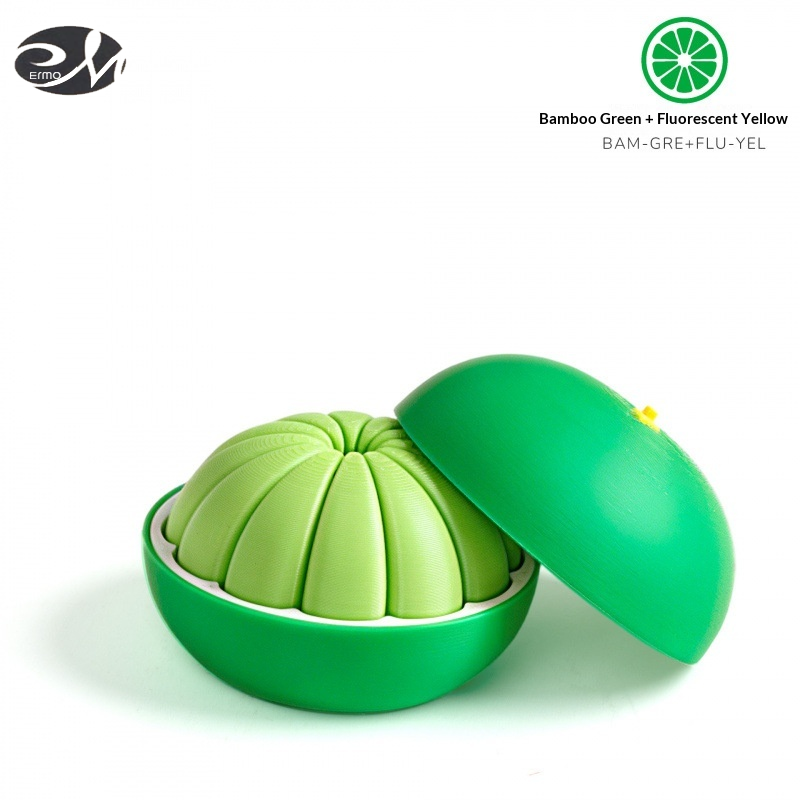 ERMO 3D Printed Orange Stress Relief Toy - Creative Squishy Decompression Ball ราคา 94 บาท*ส่งฟรี